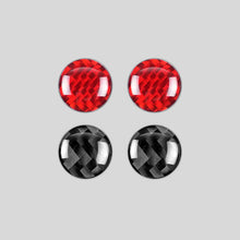 Load image into Gallery viewer, JDMuscle P&amp;S Series Carbon Fiber Infotainment Volume/Tune Buttons Covers 2 PC - Subaru WRX 2022-2025