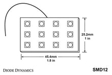 Load image into Gallery viewer, Diode Dynamics LED Board SMD12 [Warm White; Single] - Universal