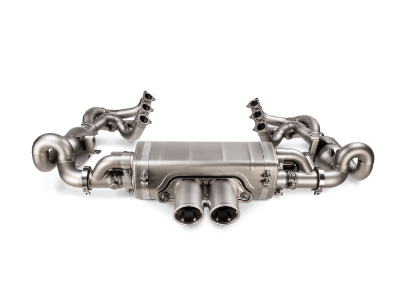 Akrapovic Titanium Slip-On Race Line Exhaust w/ Titanium Tips - Porsche 911 GT3/GT3 RS (992) 2022-2024