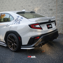 Load image into Gallery viewer, JDMuscle OE+ Style Rear Spats [ABS / Paint Matched / Gloss Black] - Subaru WRX 2022-2025