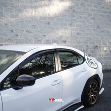 Load image into Gallery viewer, JDMuscle V2 Rain Guards / Window Visors - Subaru WRX 2022-2025
