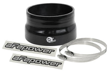 Load image into Gallery viewer, afe Magnum FORCE Intake Coupling Kit (4-1/4 IN ID to 3-3/4 IN ID x 2-1/4 IN L) Black Straight Coupler - Universal