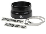 afe Magnum FORCE Intake Coupling Kit (4-1/4 IN ID to 3-3/4 IN ID x 2-1/4 IN L) Black Straight Coupler - Universal