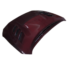 Load image into Gallery viewer, JDMuscle Carbon Fiber Hood V2 w/ Heat Extract - Subaru WRX / STi 2015-2021