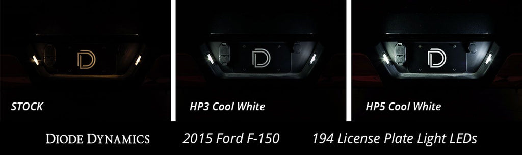 Diode Dynamics HP5 Pure White License Plate LEDs (Pair) - Multiple Fitments