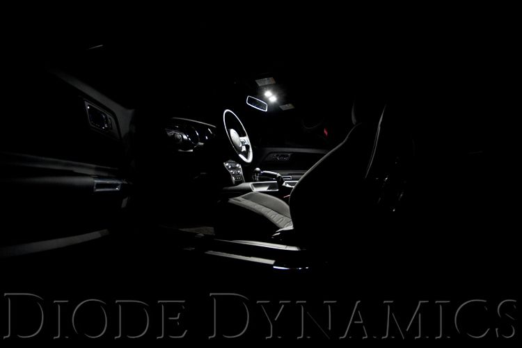 Diode Dynamics Stage 2 Red Interior LED Conversion Kit - Ford Mustang 2015-2017