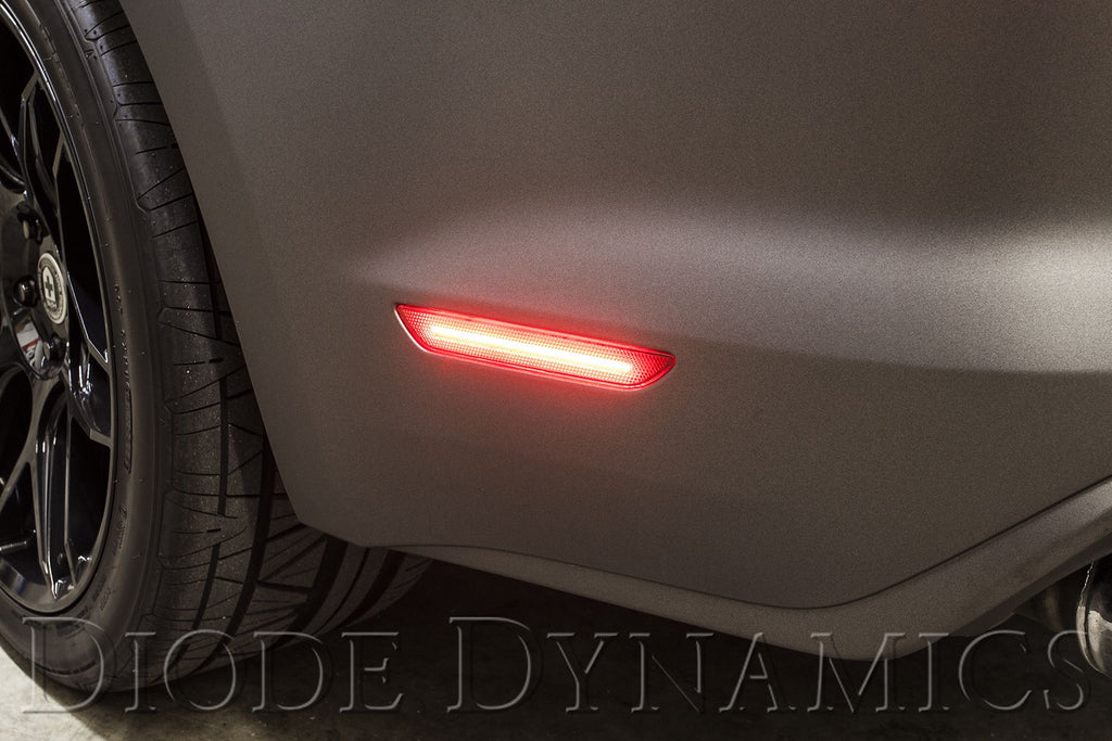 Diode Dynamics Clear LED Sidemarkers (pair) - Ford Mustang 2015-2023