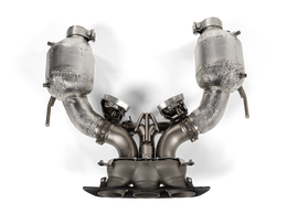 Akrapovic Titanium Slip-On Race Line Exhaust - Ferrari 296 GTB 2022-2024