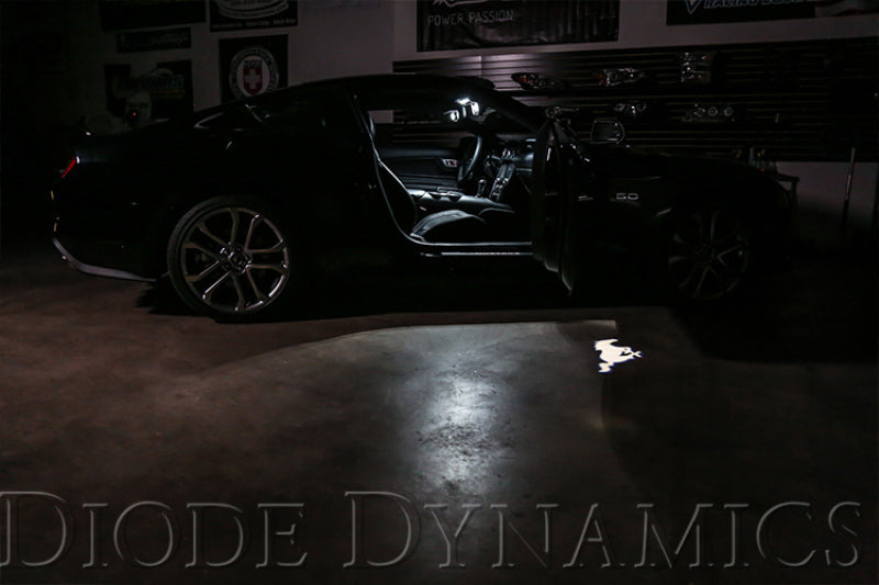 Diode Dynamics Stage 1 Red Interior LED Conversion Kit - Ford Mustang 2018-2023