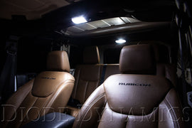 Diode Dynamics Stage 1 Cool White Interior LED Conversion Kit - Jeep JK Wrangler 2007-2018