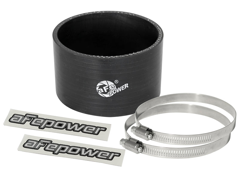 afe Magnum FORCE Intake Coupling Kit (3-1/4 IN ID x 2 IN L) Black Straight Coupler - Universal