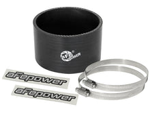 Load image into Gallery viewer, afe Magnum FORCE Intake Coupling Kit (3-1/4 IN ID x 2 IN L) Black Straight Coupler - Universal