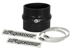 afe Magnum FORCE Intake Coupling Kit (3-1/4IN ID to 3-1/8IN ID x 3IN L) Black Straight Coupler w Hump - Universal