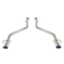REMARK 2021+ Lexus IS300/ IS350 Axleback Exhaust - Burnt Stainless Double Wall Tip (Muffler Version)