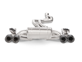 Akrapovic Titanium Evolution Line Cat Back Exhaust w/Carbon Tips - BMW M2 (F87) 2016-2018
