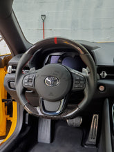 Load image into Gallery viewer, Racing Art Carbon Fiber Steering Wheel - Toyota Supra MKV 2020+