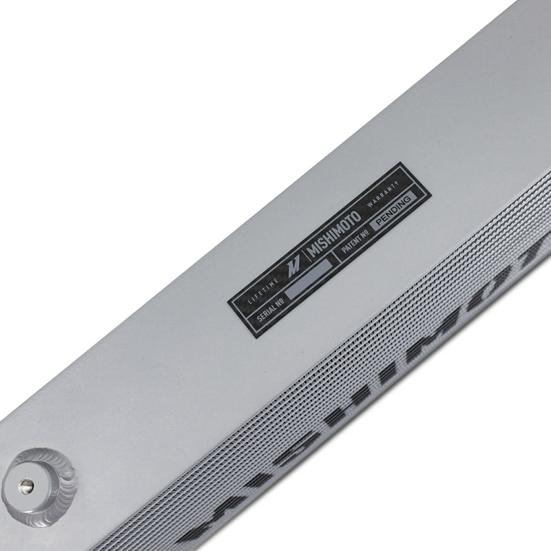 Mishimoto Universal Carbon Fiber Intercooler - Matte Tanks - 450mm Silver Core - S-Flow - GR V-Band