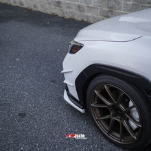 Load image into Gallery viewer, JDMuscle Canards V1 [ABS / Paint Matched / Gloss Black] - Subaru WRX 2022-2025
