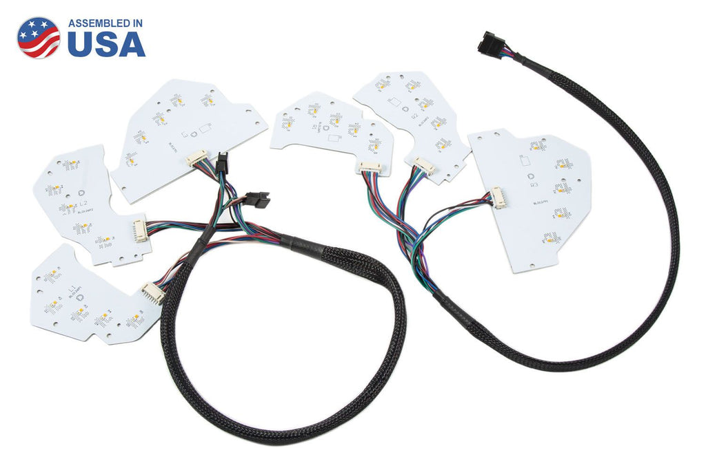 Diode Dynamics RGBWA™ DRL LED Boards - Ford Mustang 2018-2023 (EU/AU)