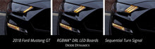 Load image into Gallery viewer, Diode Dynamics RGBWA™ DRL LED Boards - Ford Mustang 2018-2023 (USDM)