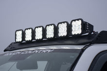 Load image into Gallery viewer, Diode Dynamics Prinsu/Sherpa Roof Racks- SS5 7-Pod CrossLink Mounting Kit Sport White Driving