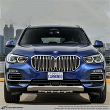 Load image into Gallery viewer, Carbonio No-Drill Front License Plate Mount - BMW X5 (F15/G05) 2013-2023