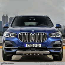 Load image into Gallery viewer, Carbonio No-Drill Front License Plate Mount - BMW X5 (F15/G05) 2013-2023
