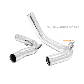 Mishimoto Polished Intercooler Pipe Kit - Volkswagen GTI Mk8 2022+ (+Audi Fitments)