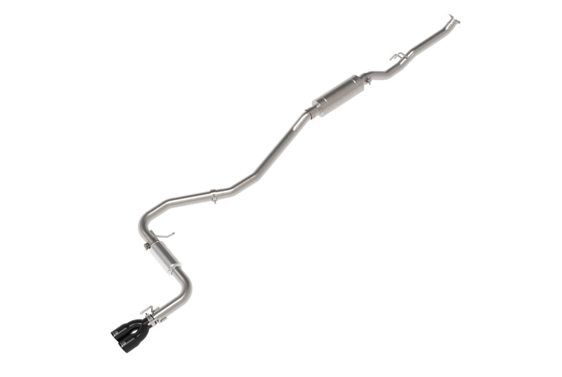 aFe POWER Takeda 2.5in 304 SS Catback Exhaust w/ Black Tips - Honda Civic Sport 2.0L 2022-2025