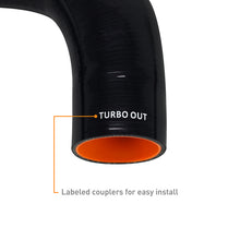 Load image into Gallery viewer, Mishimoto Wrinkle Black Intercooler Pipe Kit - Volkswagen GTI Mk8 2022+ (+Audi Fitments)