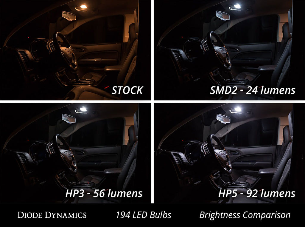 Diode Dynamics 194 HP3 Green LED Bulb (Single) - Multiple Fitments
