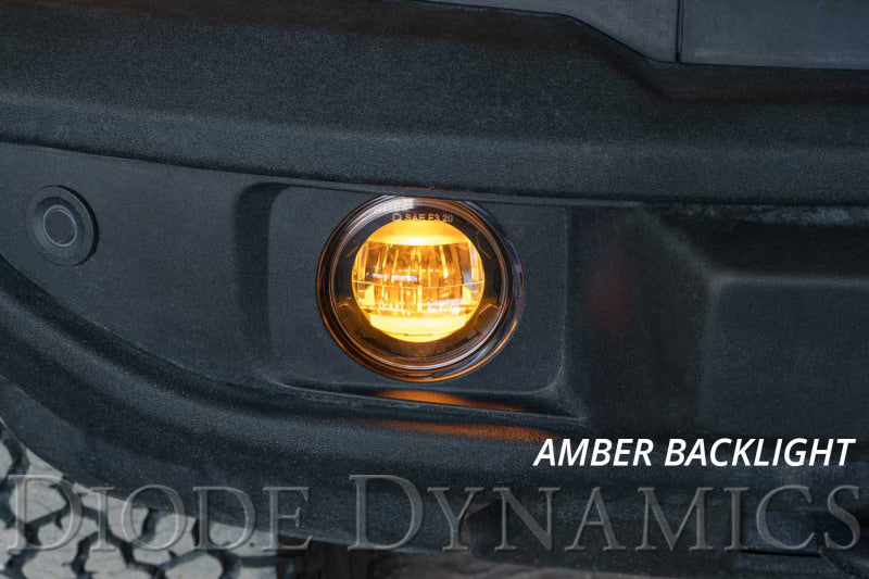 Diode Dynamics Elite Series Type A Fog Lamps [Yellow; Pair] - Multiple Fitments