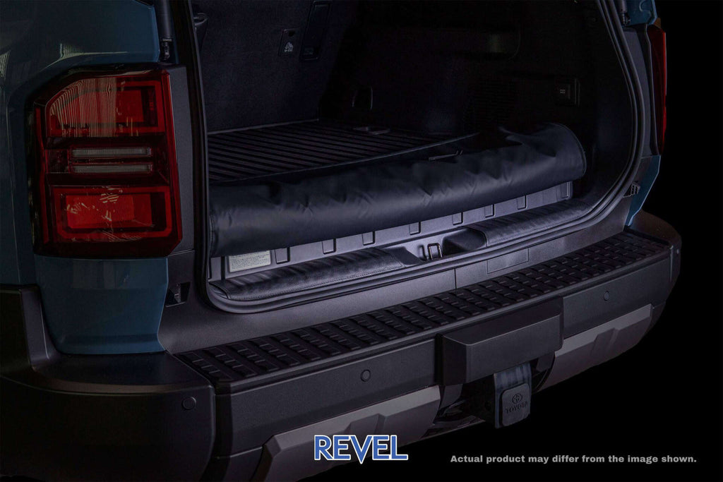 Revel GT Design Rear Step Guard (Black Stitch) Set - Toyota Land Cruiser 2024+