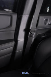 Revel GT Design Seat Belt Guard (Silver Stitch) Set - Toyota Land Cruiser 2024+