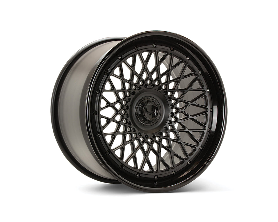 Vossen GEN-05 (3-piece) Forged Brush Dark Smoke / Polished Lip / Center Lock Wheel - 20x9.5 +28 - Porsche 911 (992.2) Front Fitment