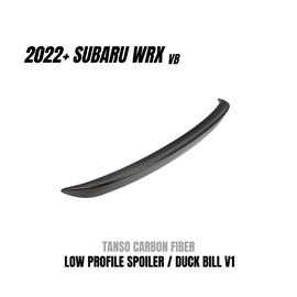 JDMuscle Tanso Carbon Fiber Duck Bill V1 - Subaru WRX 2022-2025