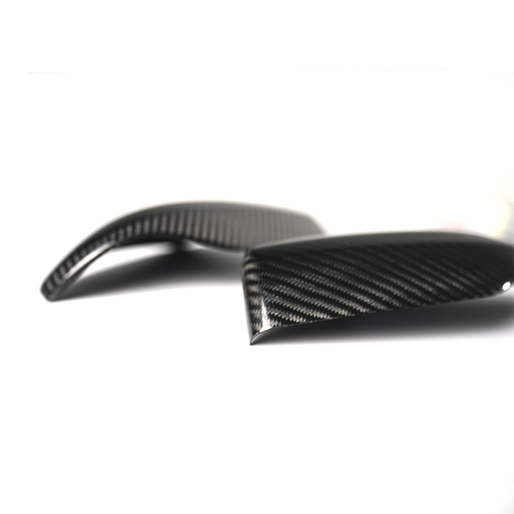 JDMuscle Carbon Fiber Side Mirror Covers - Subaru WRX 2022-2025