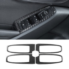 Load image into Gallery viewer, JDMuscle P&amp;S Series Carbon Fiber Window Switch Trim Covers 4 PC - Subaru WRX 2022-2025