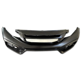 JDMuscle VS Style Front Bumper Cover - Honda Civic Type R FK8 2017-2020