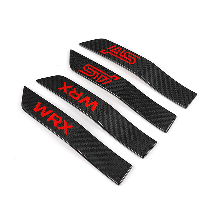 JDMuscle Tanso Carbon Fiber Fender Emblems V2 - Subaru WRX / STi 2015-2021