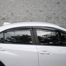Load image into Gallery viewer, JDMuscle V1 Rain Guards / Window Visors [Acrylic/Carbon Fiber] - Subaru WRX 2022-2025