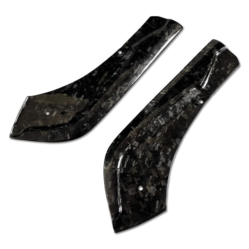 JDMuscle Tanso Carbon Fiber AT Style Rear Spats - Toyota Supra 2020-2025