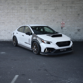 JDMuscle Rally Style V2 Carbon Fiber Hood Scoop - Subaru WRX 2022-2025