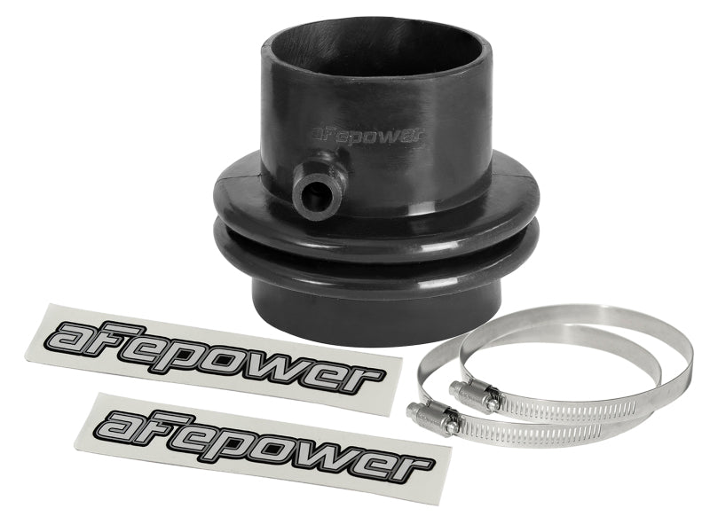 afe Magnum FORCE Intake Coupling Kit (3 IN ID to 2-3/4 IN ID x 3 IN L) Black Straight Bellow Coupler - Universal