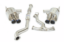 Invidia Q300 Single Layer Titanium Burnt Quad Tip Cat-back Exhaust - Subaru WRX 2022+ (VB)