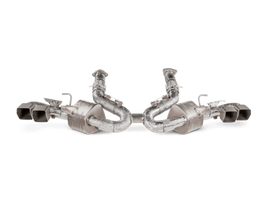 Akrapovic Titanium Slip-On Line Exhaust - Chevrolet Corvette Stingray (C8) 2020+
