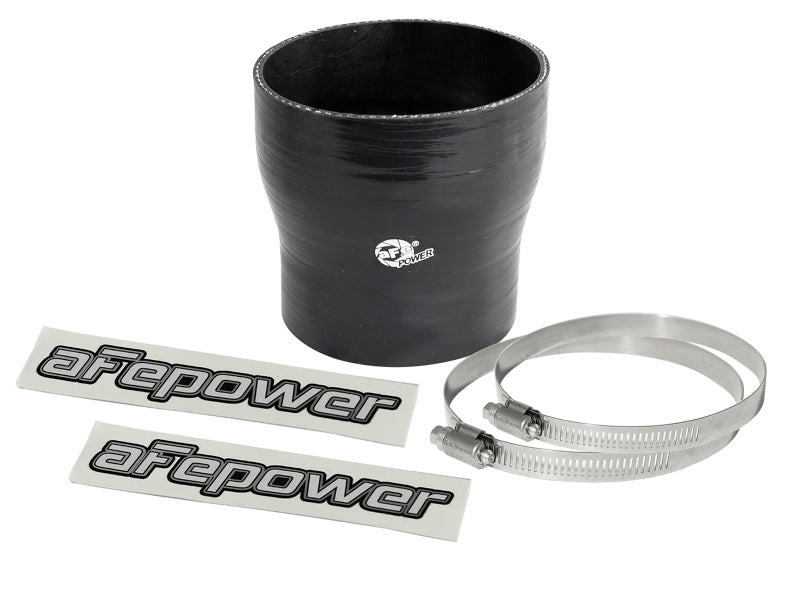 afe Magnum FORCE Intake Coupling Kit (3 IN ID to 2-1/2 IN ID x 3 IN L) Black Straight Coupler - Universal