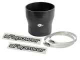 afe Magnum FORCE Intake Coupling Kit (3 IN ID to 2-1/2 IN ID x 3 IN L) Black Straight Coupler - Universal