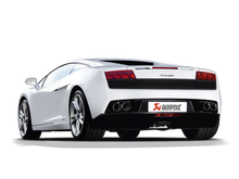 Load image into Gallery viewer, Akrapovic Titanium Slip-On Line Exhaust w/ Carbon Tips - Lamborghini Gallardo LP 550-2 Coupe 2009-2014