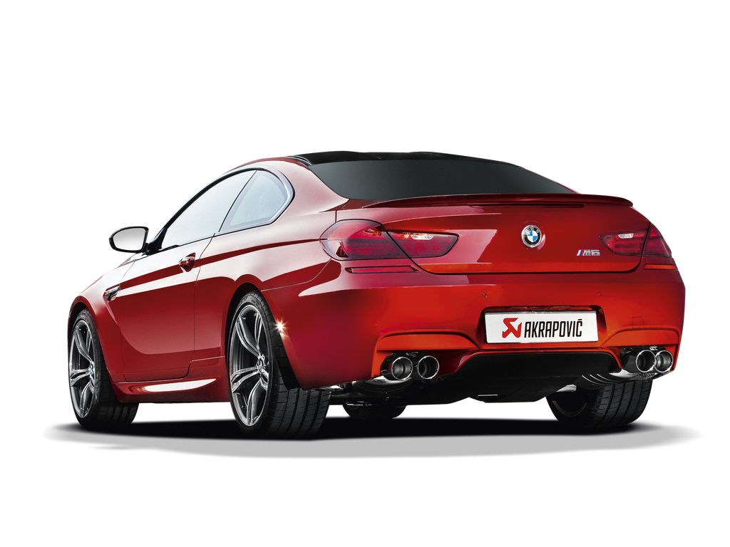 Akrapovic Titanium Evolution Line Cat Back Exhaust w/ Titanium Tips - BMW M6 (F12/F13) 2013-2018